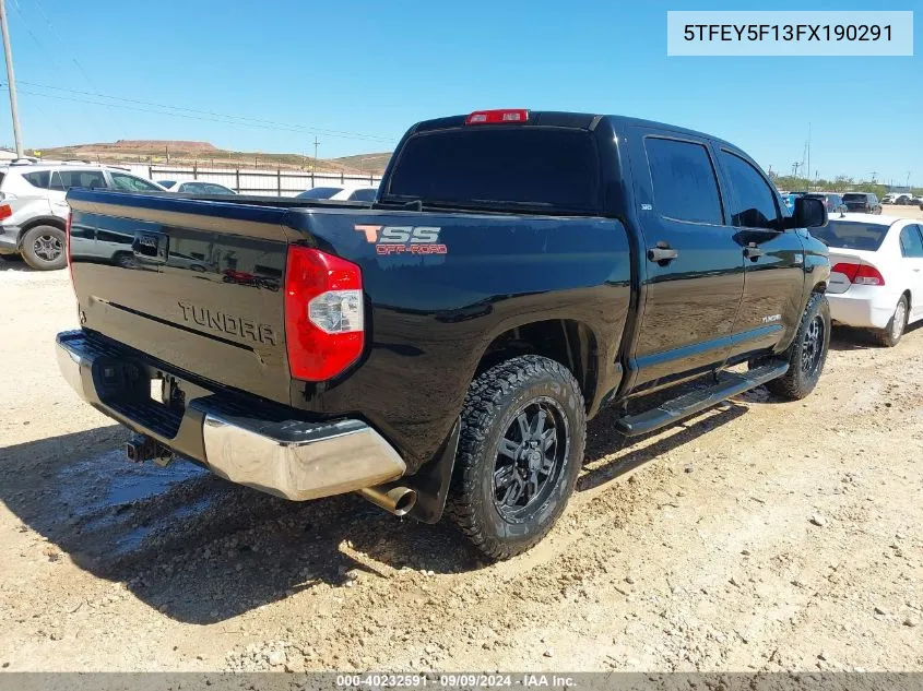 2015 Toyota Tundra Sr5 5.7L V8 VIN: 5TFEY5F13FX190291 Lot: 40232591