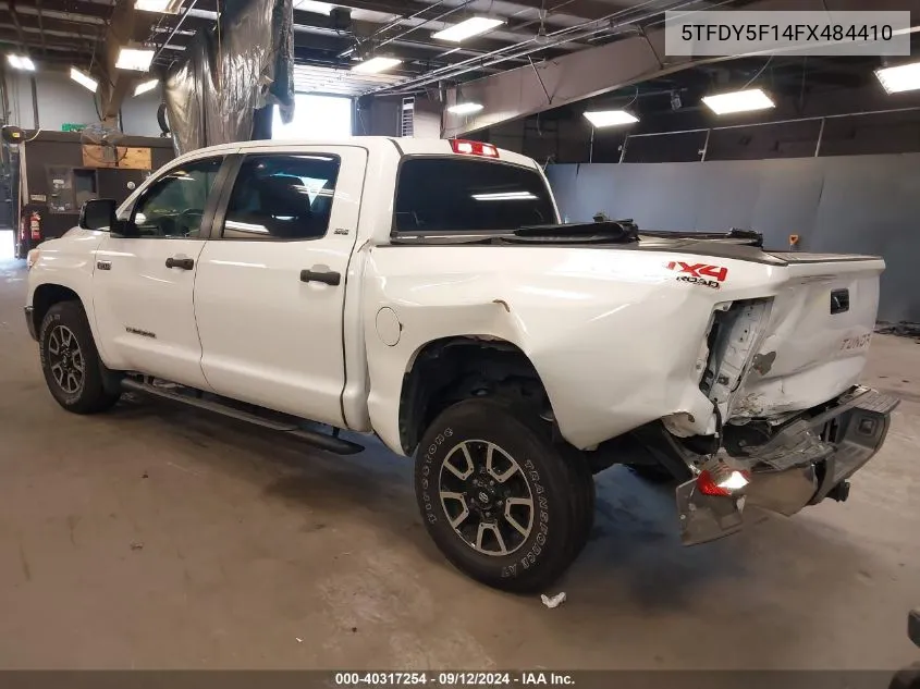 5TFDY5F14FX484410 2015 Toyota Tundra Sr5 5.7L V8