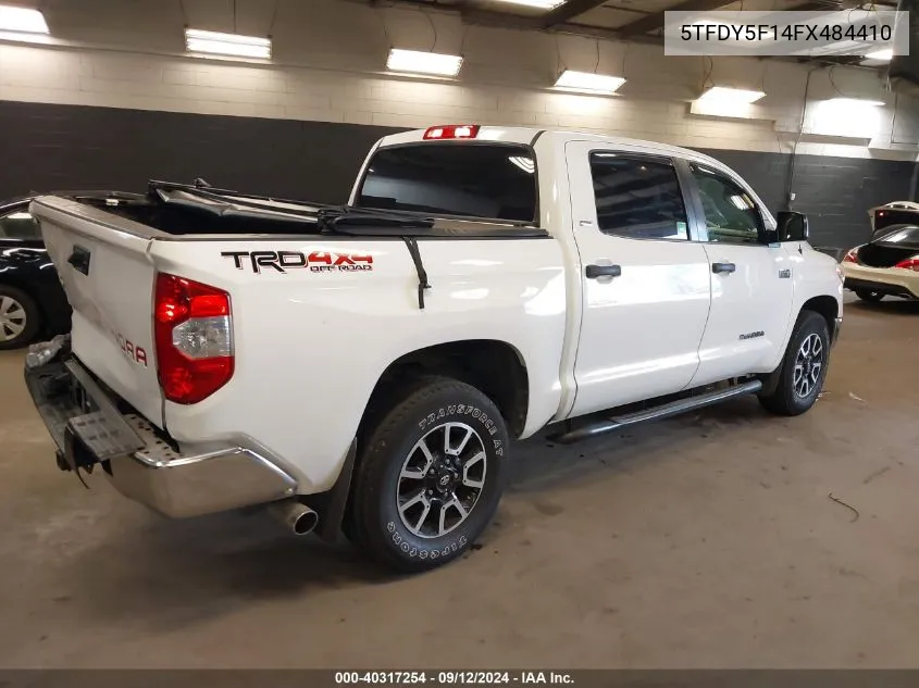 5TFDY5F14FX484410 2015 Toyota Tundra Sr5 5.7L V8