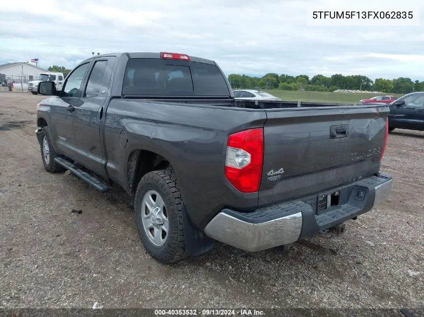 5TFUM5F13FX062835 2015 Toyota Tundra Sr5 4.6L V8