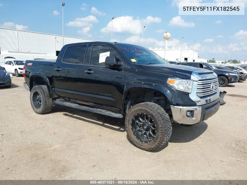 5TFEY5F11FX182545 2015 Toyota Tundra Sr5 5.7L V8