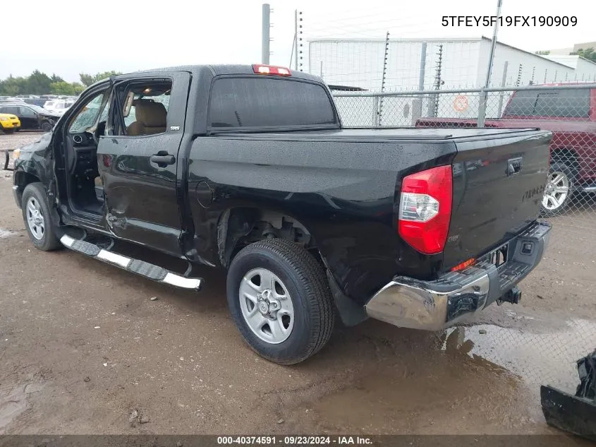 5TFEY5F19FX190909 2015 Toyota Tundra Crewmax Sr5