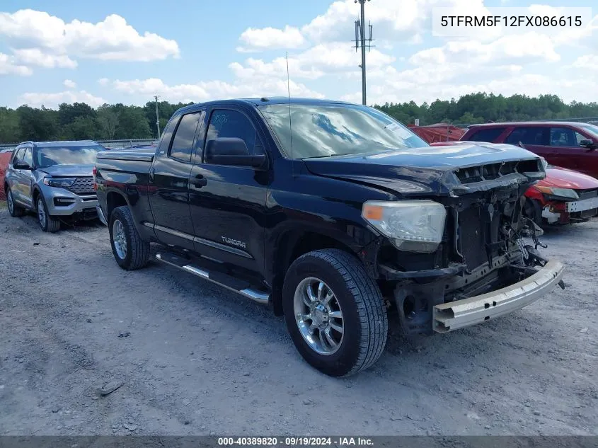 2015 Toyota Tundra Sr5 4.6L V8 VIN: 5TFRM5F12FX086615 Lot: 40389820