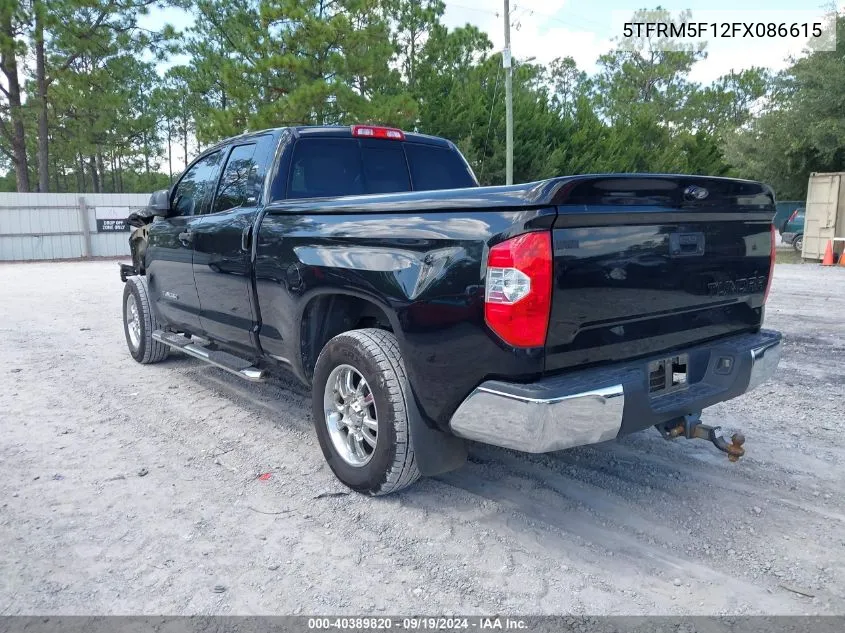 2015 Toyota Tundra Sr5 4.6L V8 VIN: 5TFRM5F12FX086615 Lot: 40389820