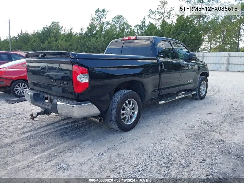 2015 Toyota Tundra Sr5 4.6L V8 VIN: 5TFRM5F12FX086615 Lot: 40389820