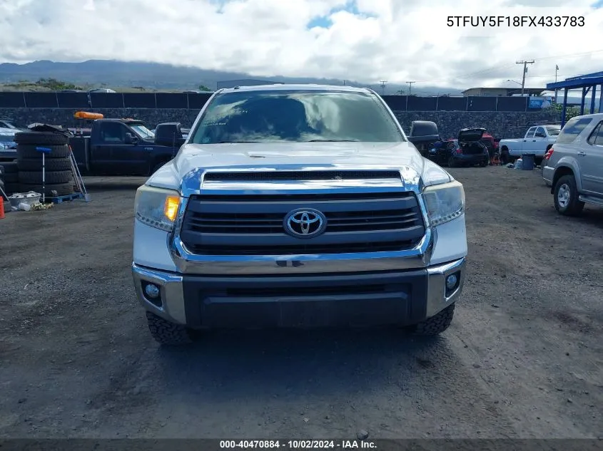 5TFUY5F18FX433783 2015 Toyota Tundra Sr 5.7L V8/Sr5 5.7L V8/Trd Pro 5.7L V8