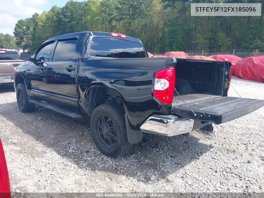 2015 Toyota Tundra Sr5 5.7L V8 VIN: 5TFEY5F12FX185096 Lot: 40484385