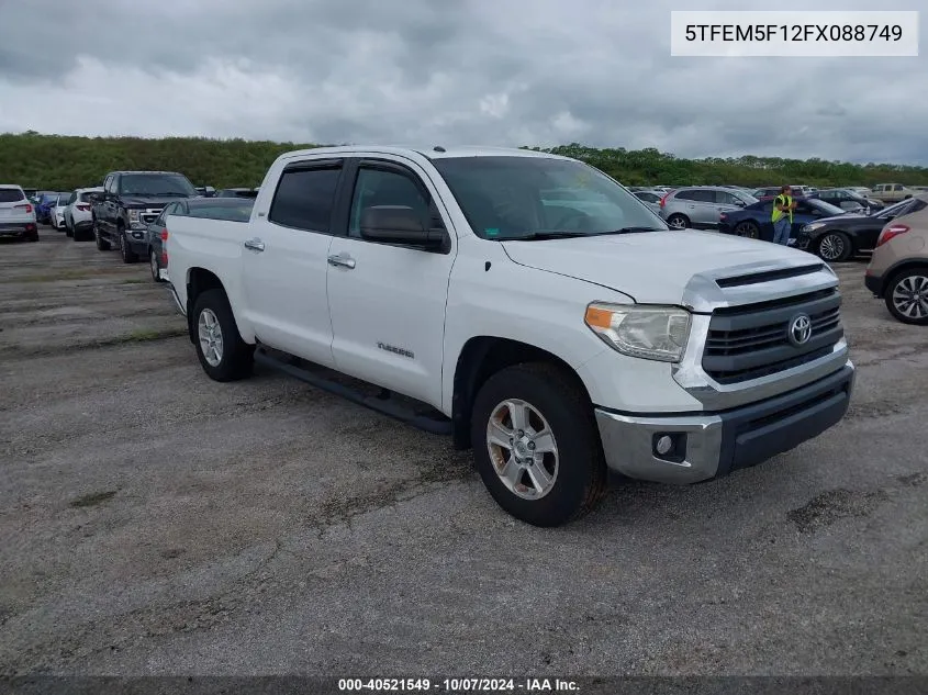 5TFEM5F12FX088749 2015 Toyota Tundra Sr5 4.6L V8