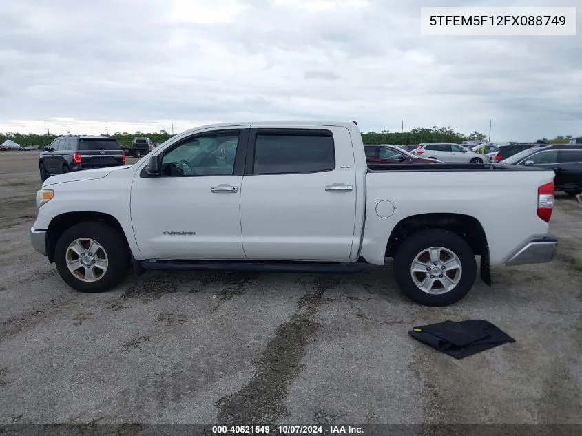 2015 Toyota Tundra Sr5 4.6L V8 VIN: 5TFEM5F12FX088749 Lot: 40521549