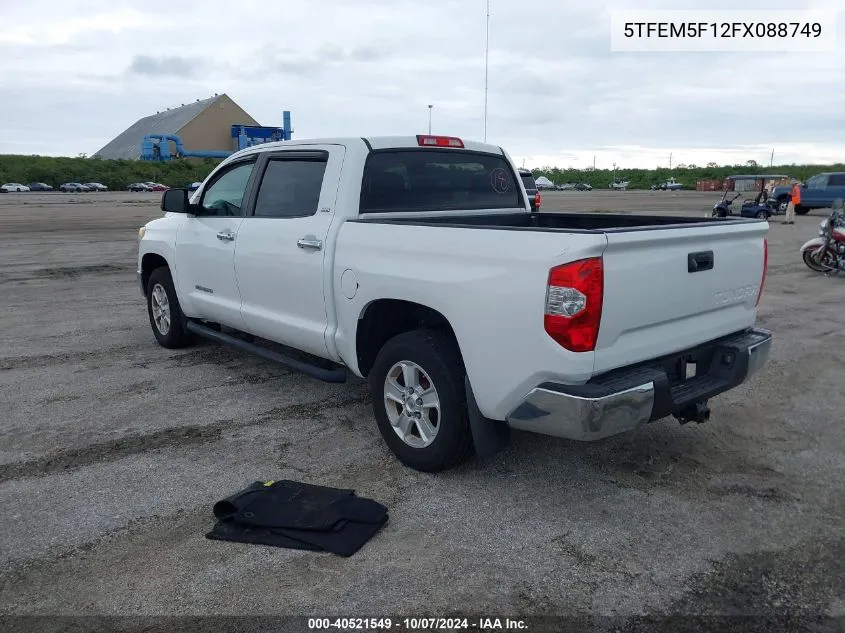 5TFEM5F12FX088749 2015 Toyota Tundra Sr5 4.6L V8