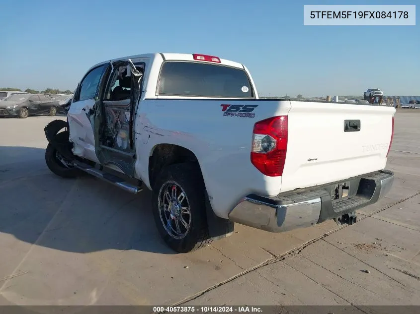 5TFEM5F19FX084178 2015 Toyota Tundra Crewmax Sr5