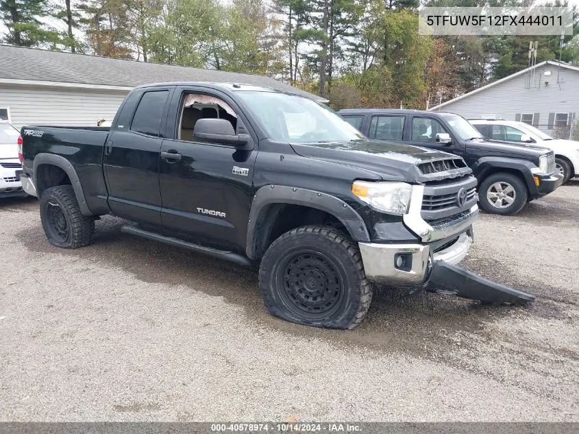 2015 Toyota Tundra Sr5 5.7L V8 VIN: 5TFUW5F12FX444011 Lot: 40578974