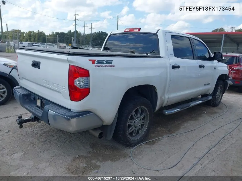 2015 Toyota Tundra Sr5 5.7L V8 VIN: 5TFEY5F18FX173454 Lot: 40715297