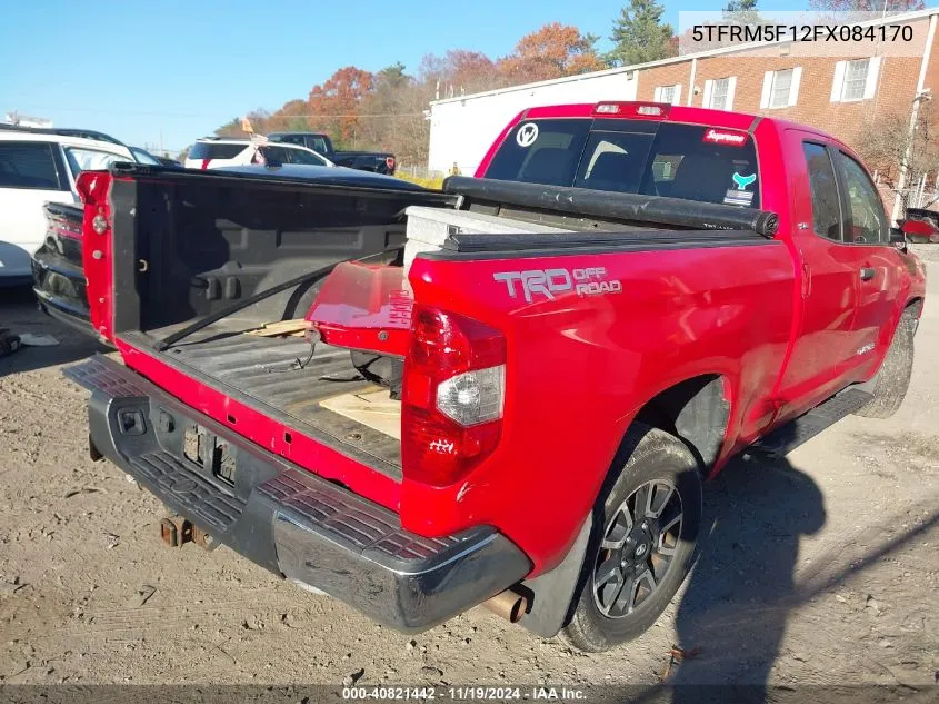 2015 Toyota Tundra Sr5 4.6L V8 VIN: 5TFRM5F12FX084170 Lot: 40821442