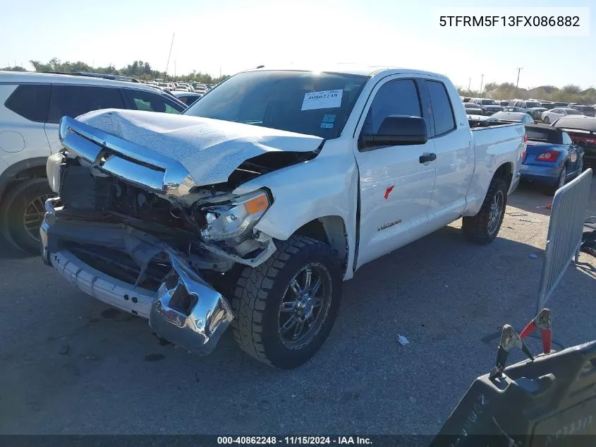 2015 Toyota Tundra Sr5 4.6L V8 VIN: 5TFRM5F13FX086882 Lot: 40862248