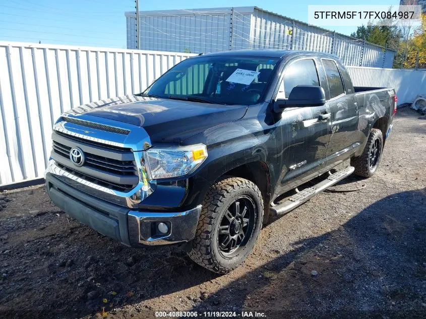 2015 Toyota Tundra Sr5 4.6L V8 VIN: 5TFRM5F17FX084987 Lot: 40883006