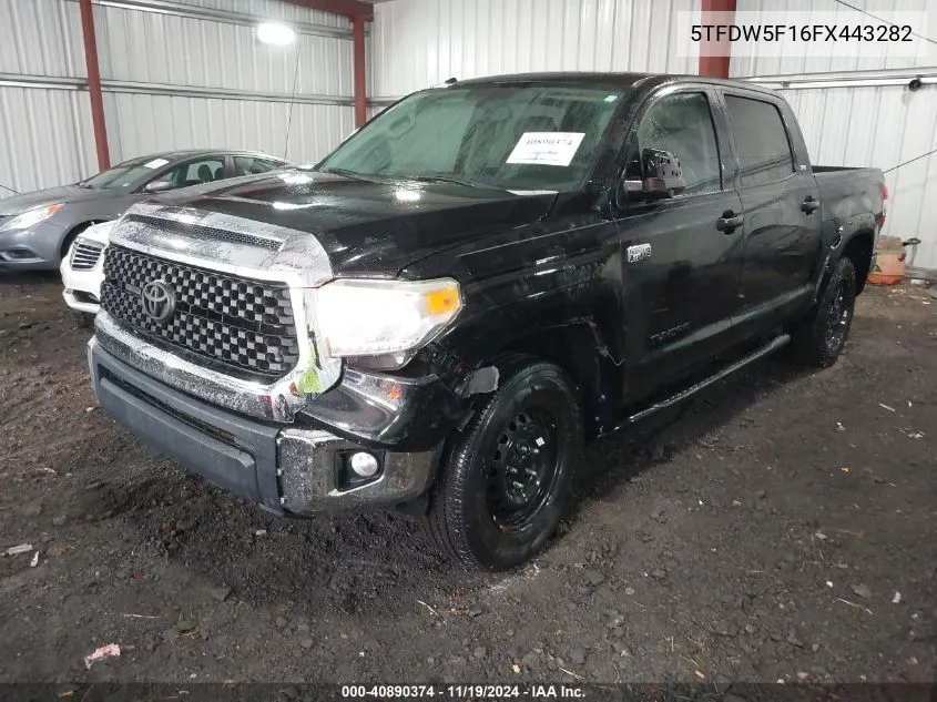 2015 Toyota Tundra Sr5 5.7L V8 VIN: 5TFDW5F16FX443282 Lot: 40890374