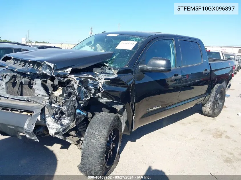 5TFEM5F10GX096897 2016 Toyota Tundra Sr5 4.6L V8