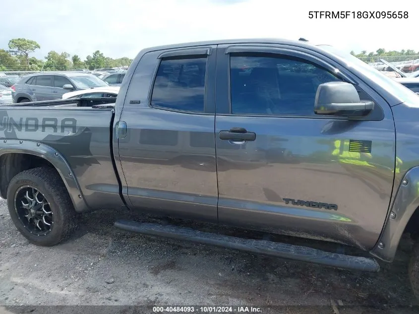 5TFRM5F18GX095658 2016 Toyota Tundra Double Cab Sr/Double Cab