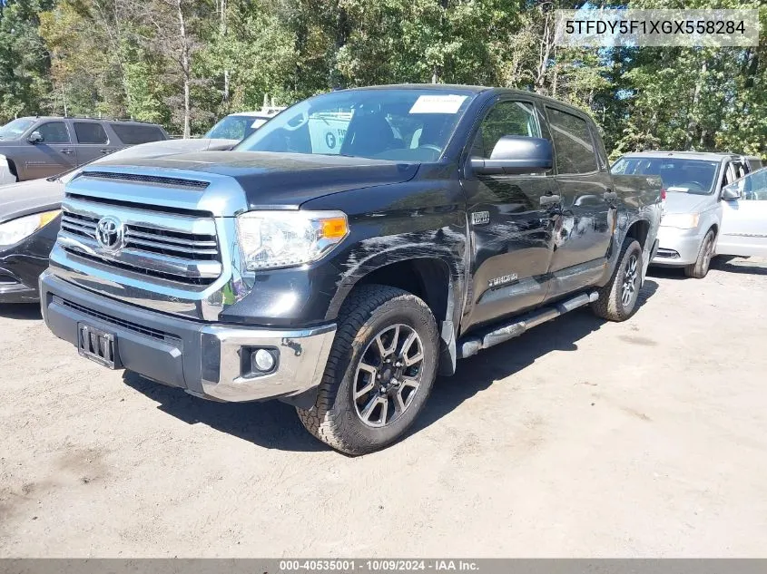 2016 Toyota Tundra Sr5 5.7L V8 VIN: 5TFDY5F1XGX558284 Lot: 40535001