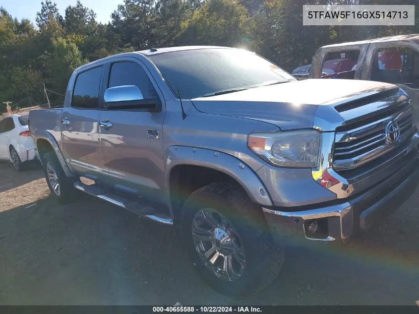 5TFAW5F16GX514713 2016 Toyota Tundra 1794 5.7L V8