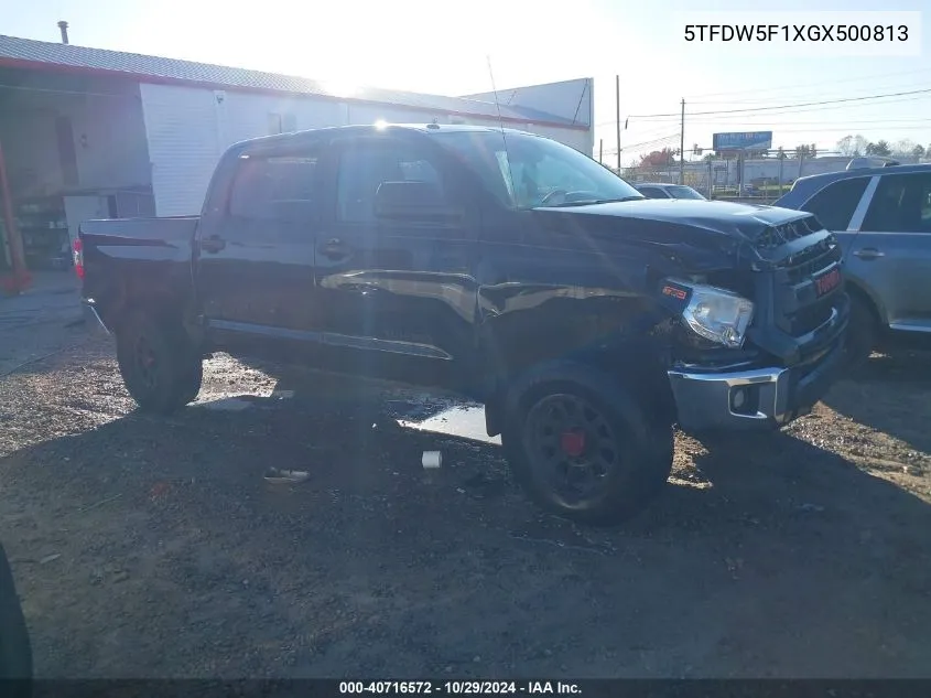 5TFDW5F1XGX500813 2016 Toyota Tundra Sr5 5.7L V8