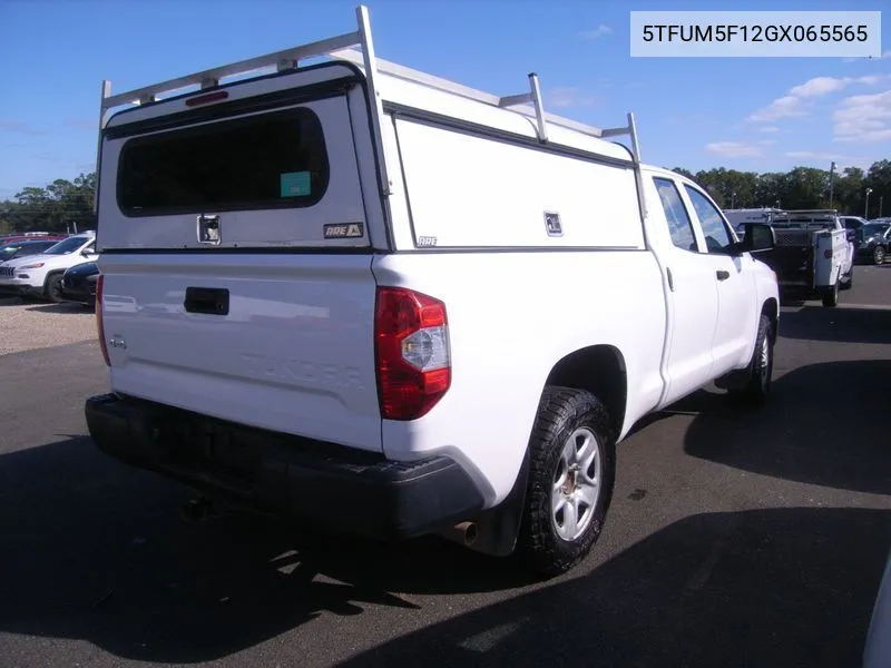 2016 Toyota Tundra Double Cab Sr/Double Cab Sr5 VIN: 5TFUM5F12GX065565 Lot: 40914313