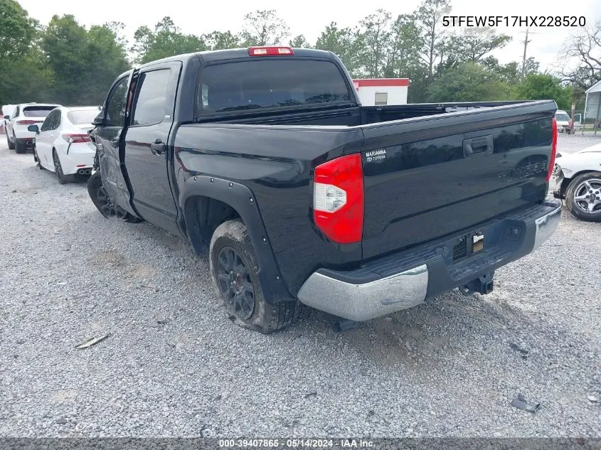 2017 Toyota Tundra 2Wd Sr5 VIN: 5TFEW5F17HX228520 Lot: 39407865