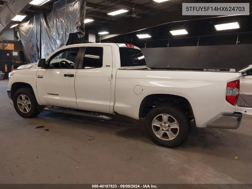 5TFUY5F14HX624703 2017 Toyota Tundra Sr5 5.7L V8