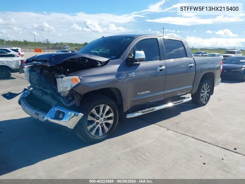 5TFFW5F13HX215400 2017 Toyota Tundra Limited 5.7L V8