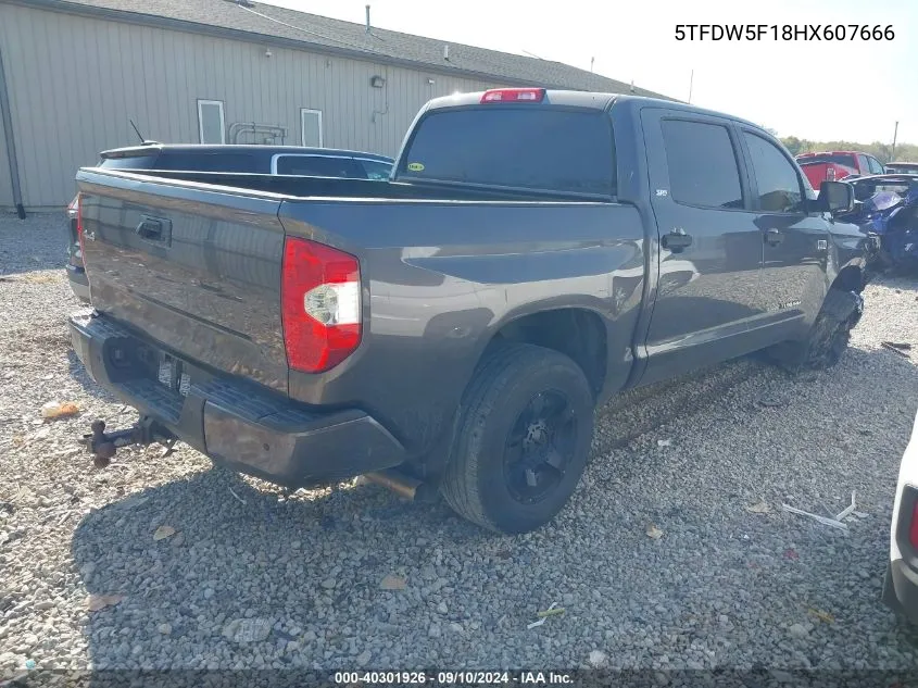 5TFDW5F18HX607666 2017 Toyota Tundra Crewmax Sr5/Trd Pro