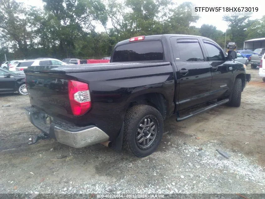 5TFDW5F18HX673019 2017 Toyota Tundra Crewmax Sr5/Trd Pro