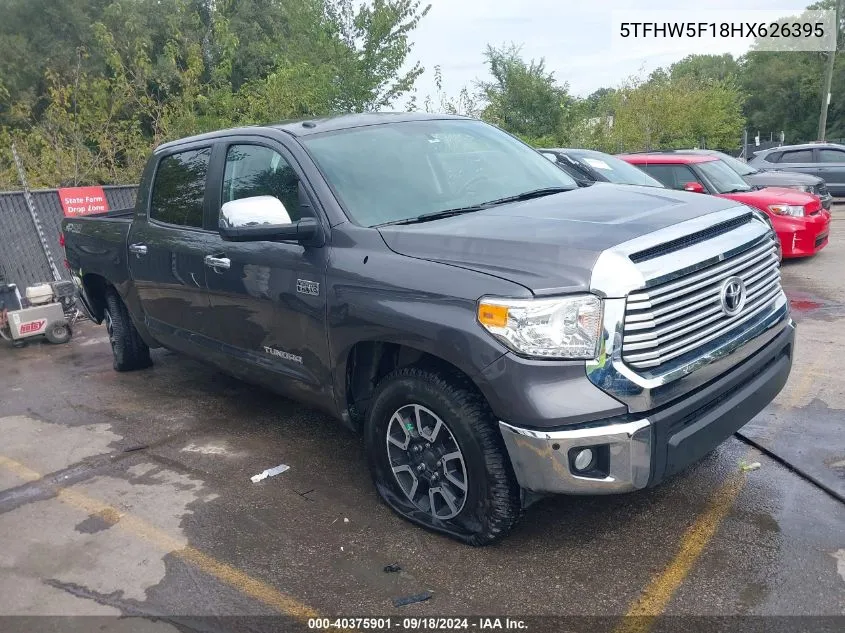 5TFHW5F18HX626395 2017 Toyota Tundra Limited 5.7L V8