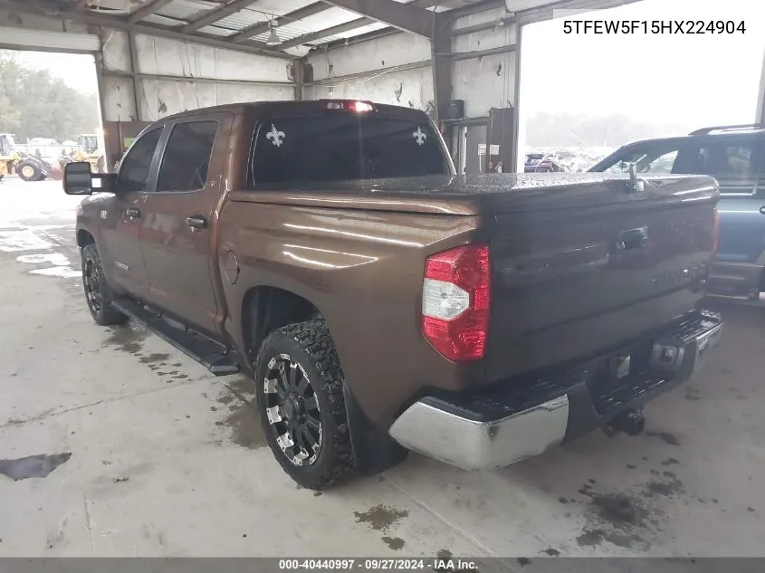 5TFEW5F15HX224904 2017 Toyota Tundra Sr5 5.7L V8