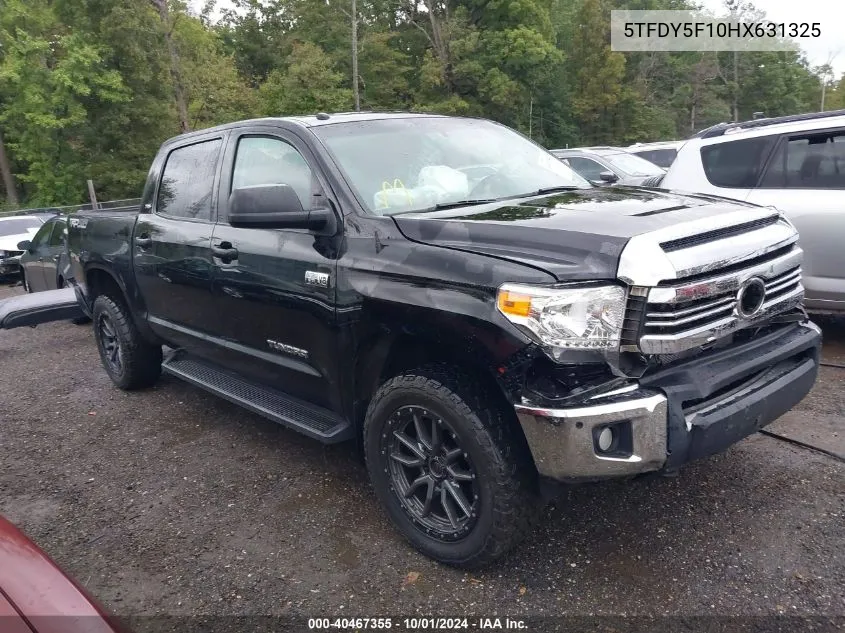 5TFDY5F10HX631325 2017 Toyota Tundra Sr5 5.7L V8