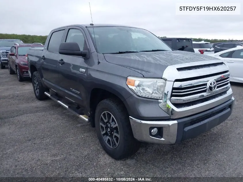 2017 Toyota Tundra Crewmax Sr5/Trd Pro VIN: 5TFDY5F19HX620257 Lot: 40495832