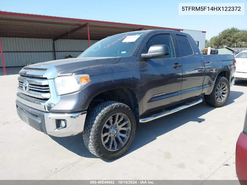 5TFRM5F14HX122372 2017 Toyota Tundra Sr5 4.6L V8