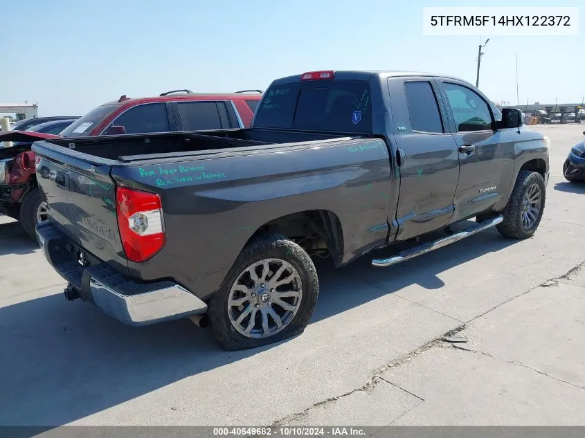 5TFRM5F14HX122372 2017 Toyota Tundra Sr5 4.6L V8