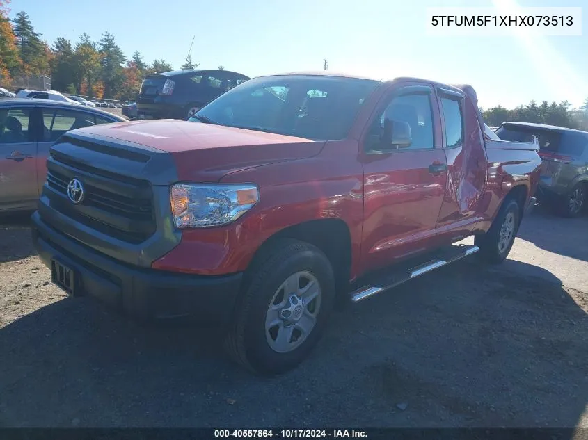 5TFUM5F1XHX073513 2017 Toyota Tundra Sr 4.6L V8