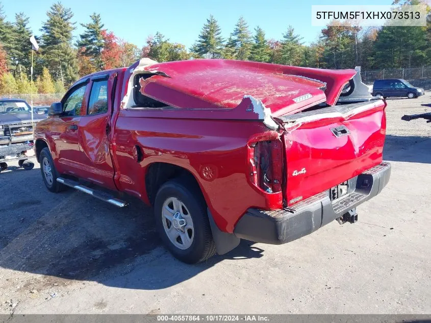 2017 Toyota Tundra Sr 4.6L V8 VIN: 5TFUM5F1XHX073513 Lot: 40557864