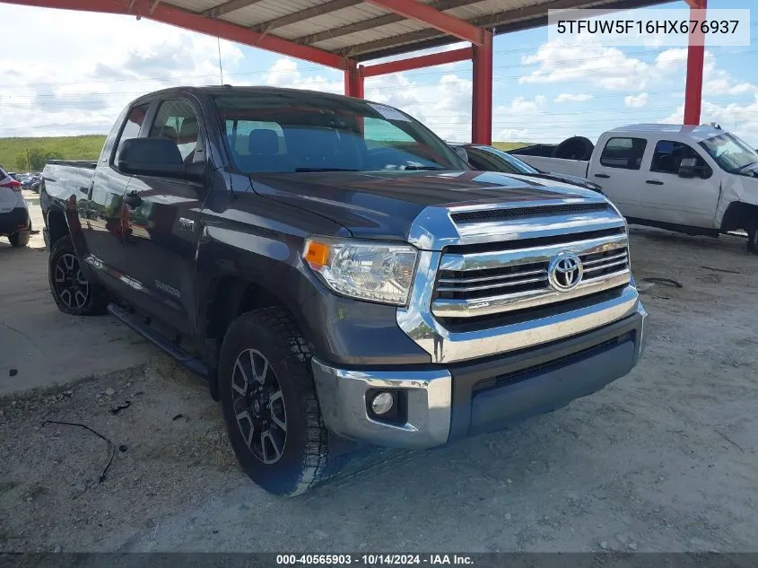 5TFUW5F16HX676937 2017 Toyota Tundra Sr5 5.7L V8