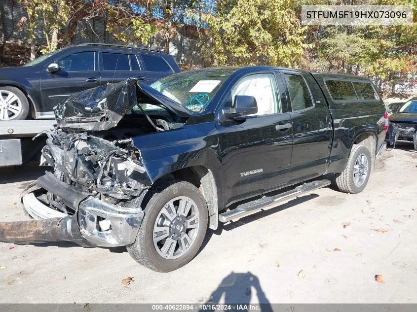 2017 Toyota Tundra Sr5 4.6L V8 VIN: 5TFUM5F19HX073096 Lot: 40622894