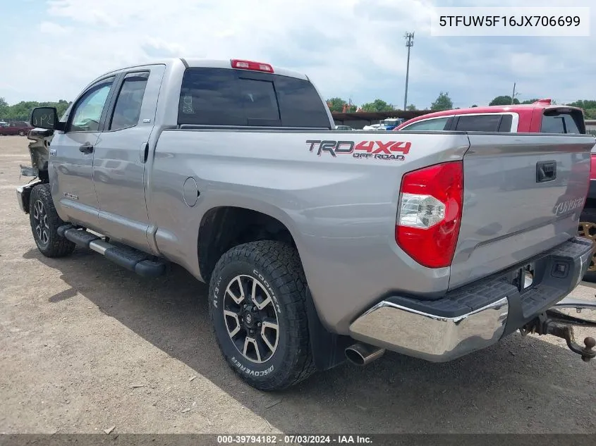 5TFUW5F16JX706699 2018 Toyota Tundra Sr5 5.7L V8