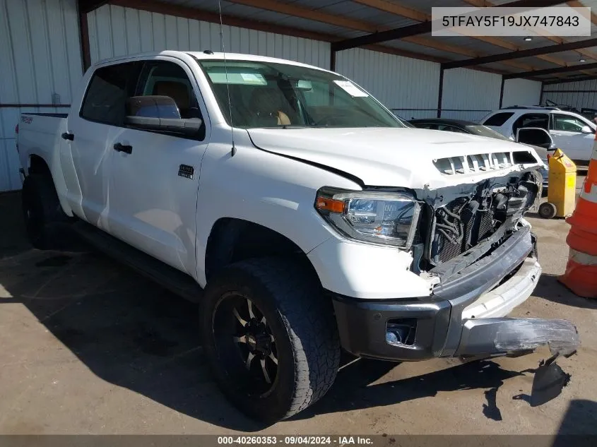 5TFAY5F19JX747843 2018 Toyota Tundra 1794 5.7L V8