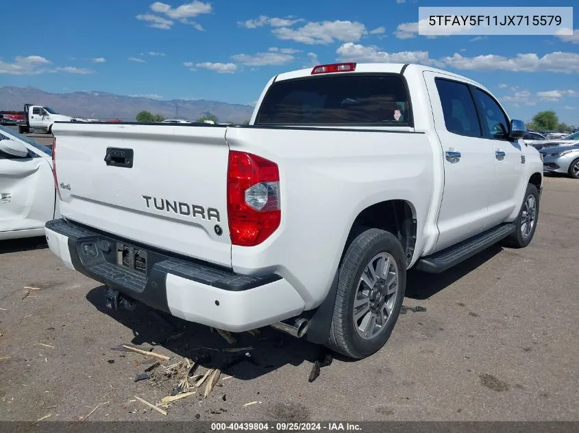 5TFAY5F11JX715579 2018 Toyota Tundra 1794 5.7L V8