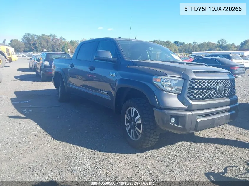 5TFDY5F19JX720266 2018 Toyota Tundra Sr5 5.7L V8