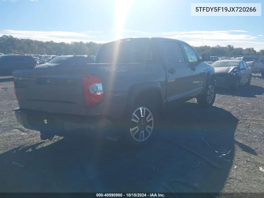 5TFDY5F19JX720266 2018 Toyota Tundra Sr5 5.7L V8