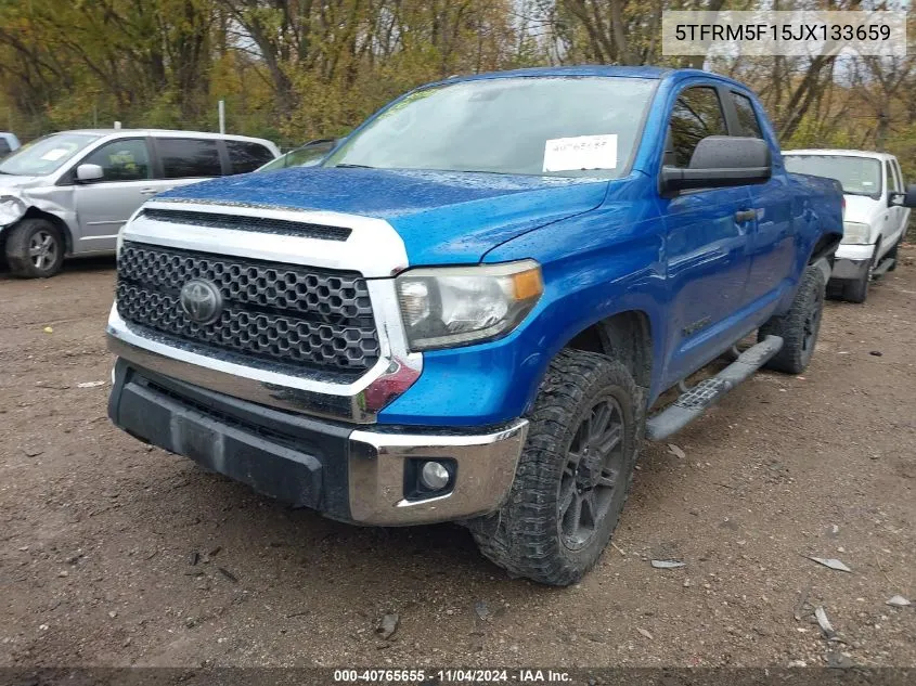 2018 Toyota Tundra Sr5 4.6L V8 VIN: 5TFRM5F15JX133659 Lot: 40765655