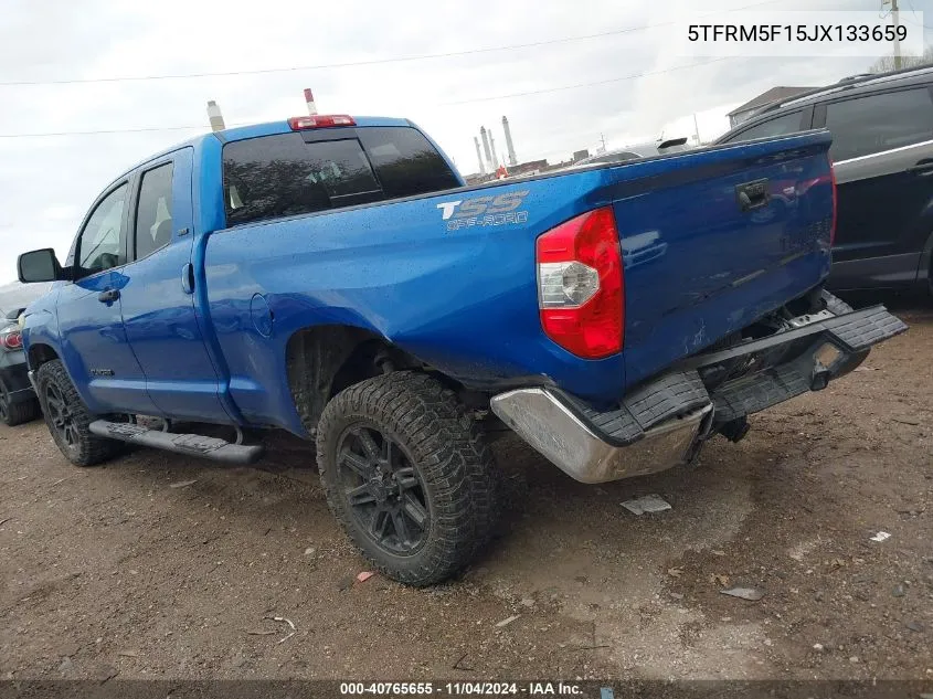 2018 Toyota Tundra Sr5 4.6L V8 VIN: 5TFRM5F15JX133659 Lot: 40765655