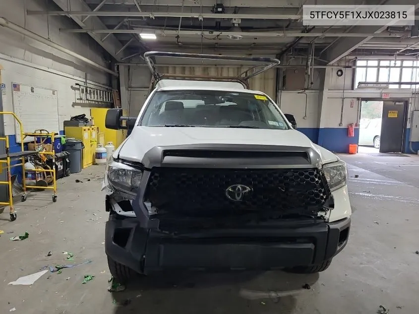 2018 Toyota Tundra Double Cab Sr/Double Cab Sr5 VIN: 5TFCY5F1XJX023815 Lot: 40865744